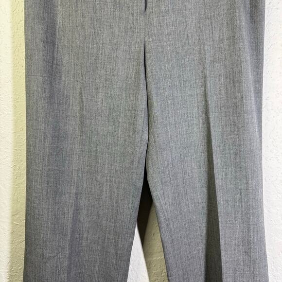 LAFAYETTE 148 Slacks Size 8 Flat Front Straight Leg Lightweight Wool Classic - Picture 5 of 13